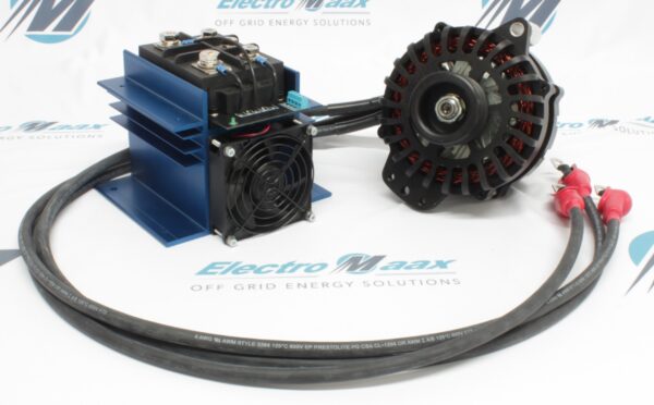 GenMaax Foot Mount, 12 Volt, 250A Alternator and Remote Rectifier